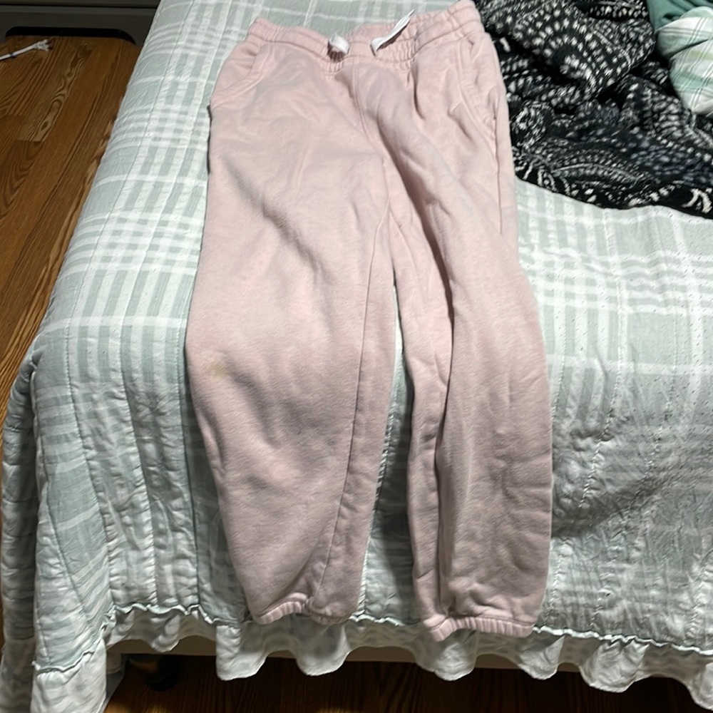 kids pink sweatpants